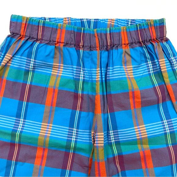 Oscar de la Renta Plaid Shorts - Picture 2 of 7